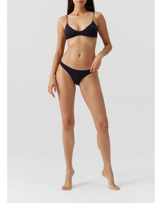 Melissa Odabash Blue Lima Bikini Top
