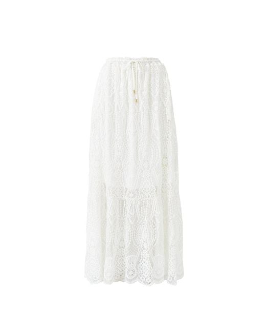 Melissa Odabash White Zia Skirt