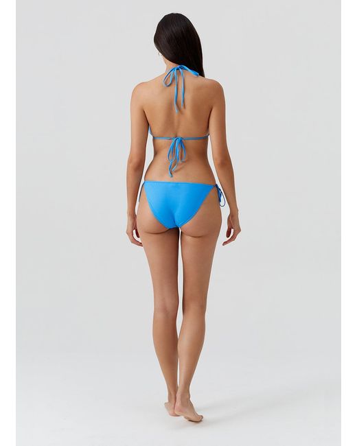 Melissa Odabash Blue Malibu Ocean Bikini Top