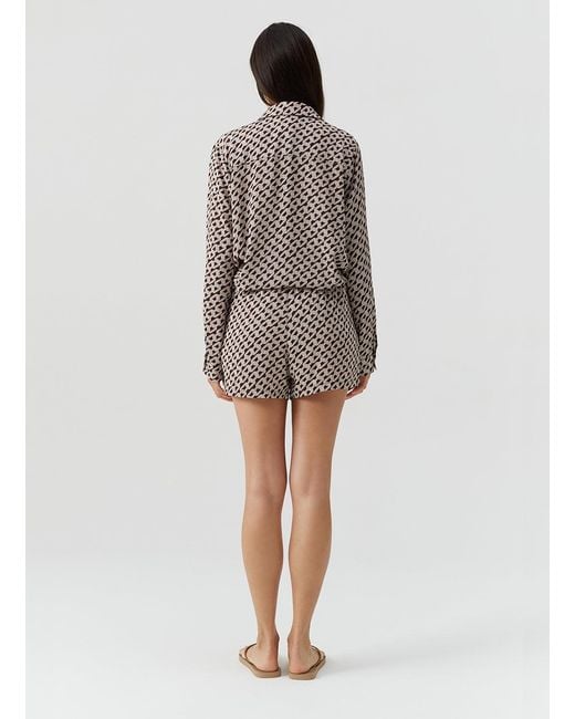 Melissa Odabash White Annie Chain Shorts