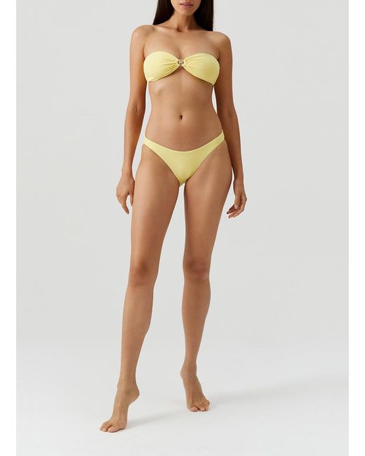 Melissa Odabash Yellow Istanbul Bikini Top