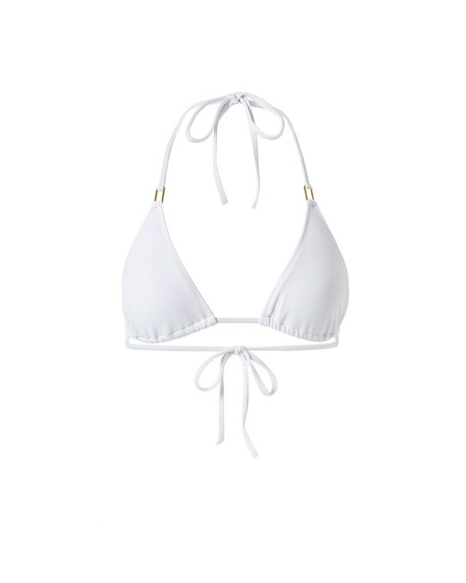 Melissa Odabash White Cancun Bikini Top