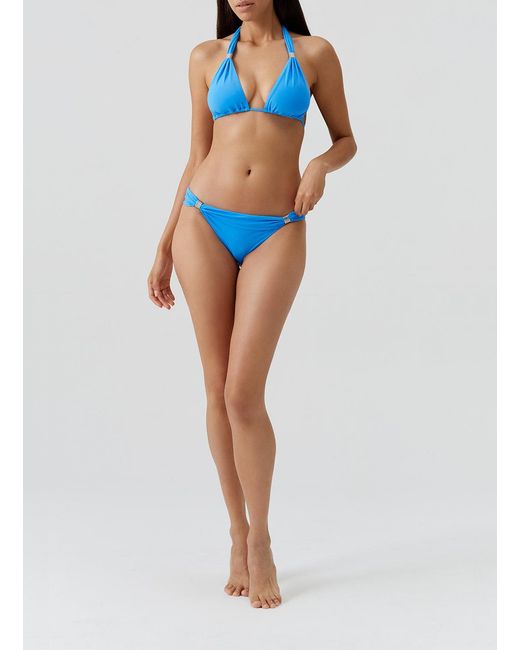 Melissa Odabash Blue Grenada Ocean Bikini Top