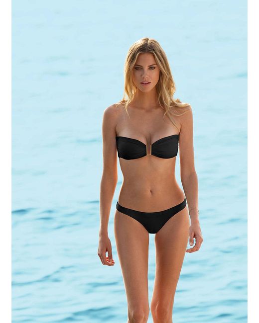 Melissa Odabash Blue Barcelona Bikini Top