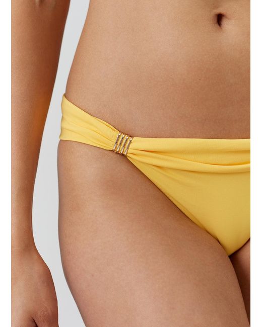 Melissa Odabash Yellow Grenada Sunflower Bikini Bottom
