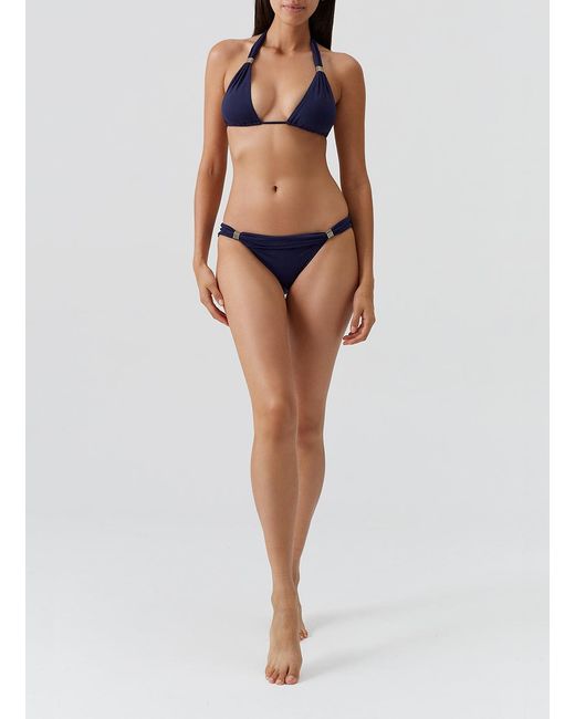 Melissa Odabash Blue Grenada Bikini Top