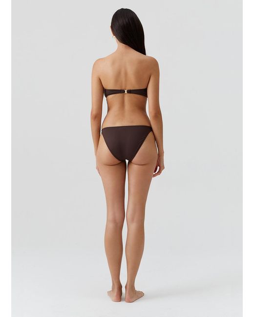 Melissa Odabash Brown Alba Bikini Bottom