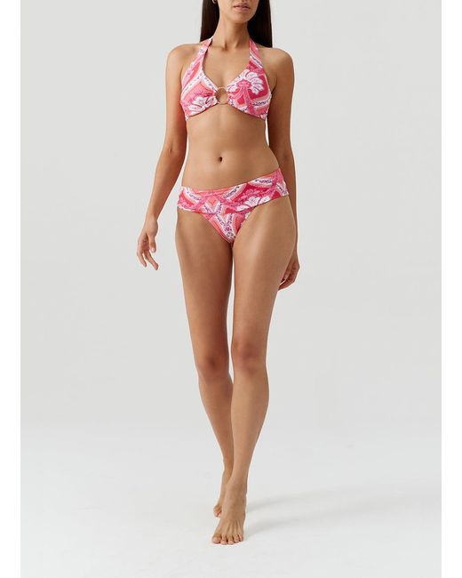 Melissa Odabash Pink Brussels Ornate Bikini Bottom