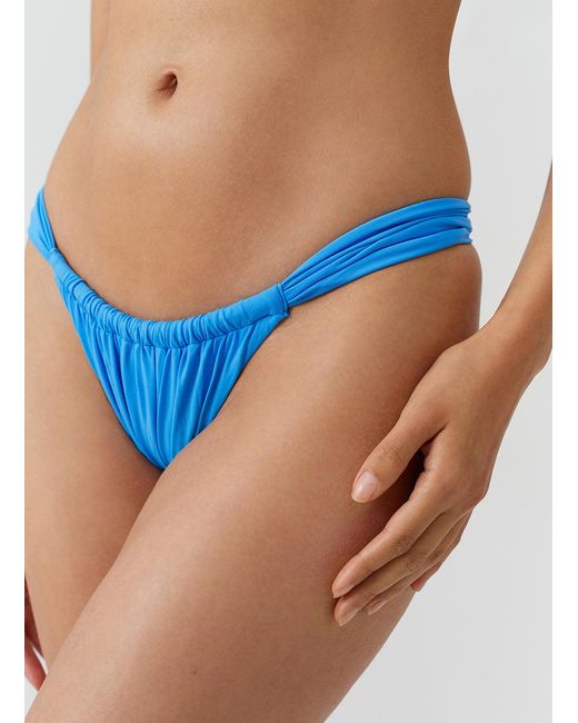 Melissa Odabash Blue Corvo Ocean Bikini Bottom