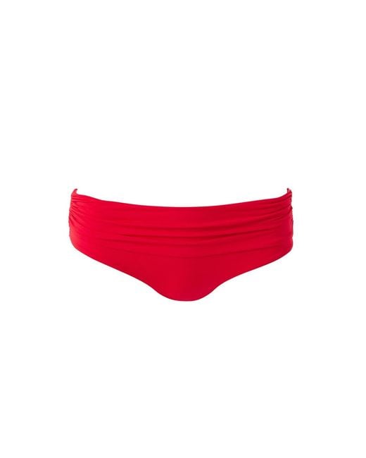Melissa Odabash Red Bel Air Bikini Bottom