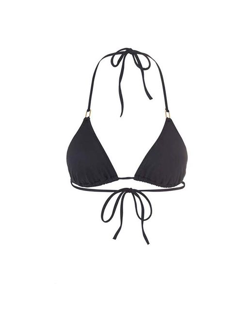 Melissa Odabash Black Cancun Bikini Top