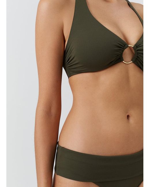 Melissa Odabash Green Brussels Bikini Top