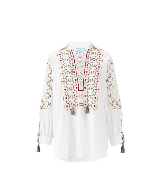 Melissa Odabash White Tamsin Top