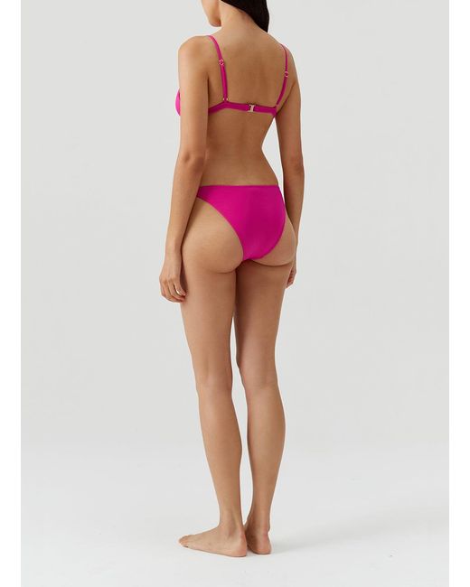 Melissa Odabash Pink Mexico Raspberry Bikini Bottom