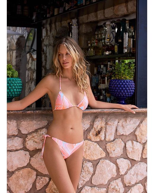 Melissa Odabash Pink Cancun Cosmic Bikini Bottom