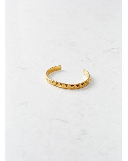 Melissa Odabash White Pyramid Bangle