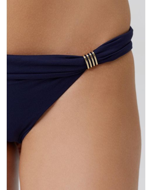 Melissa Odabash Blue Grenada Bikini Bottom