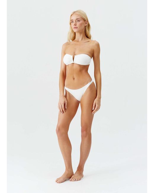 Melissa Odabash White Alba Ivory Bikini Bottom