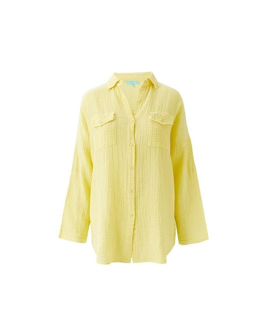 Melissa Odabash Yellow Elena Top