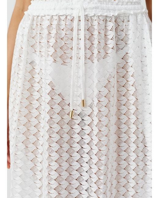 Melissa Odabash White Mendi Skirt
