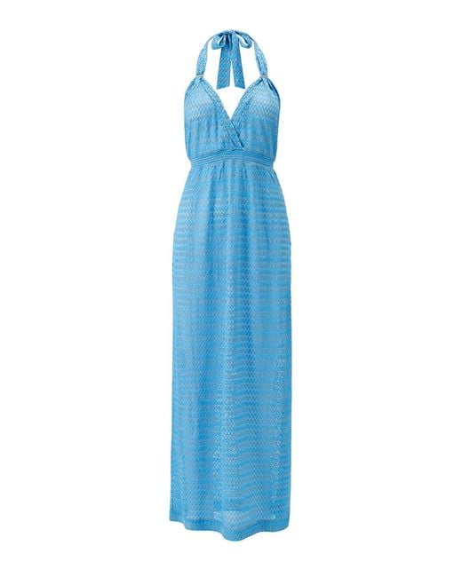 Melissa Odabash Blue Mariah Ocean Dress