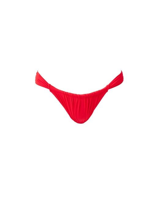 Melissa Odabash Red Exclusive Corvo Bikini Bottom