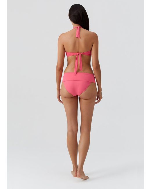 Melissa Odabash Pink Brussels Coral Bikini Top