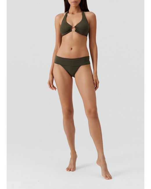 Melissa Odabash Green Brussels Bikini Top
