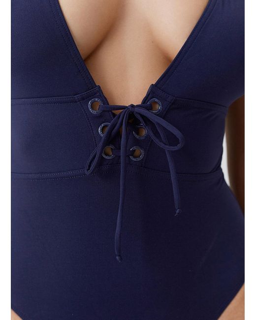 Odabash UK Blue Tortuga Swimsuit
