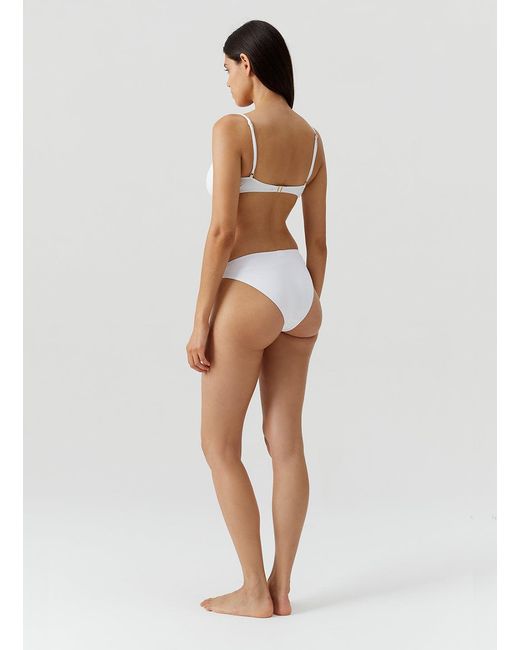 Melissa Odabash White Lima Bikini Bottom