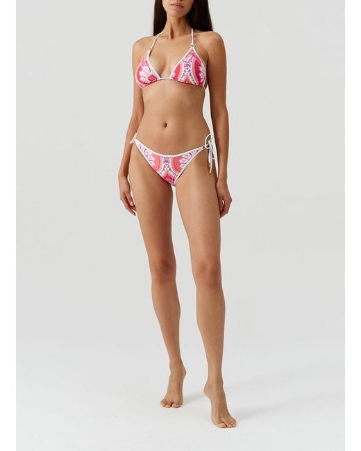 Melissa Odabash Pink Malta Ornate Bikini Bottom