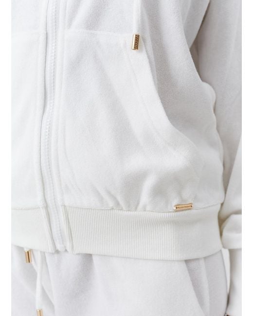 Melissa Odabash White Kyda Hoodie