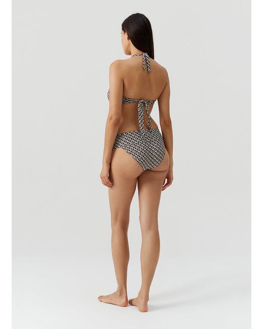 Melissa Odabash White Brussels Chain Bikini Bottom