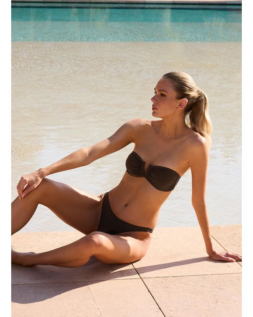 Melissa Odabash Purple Alba Bikini Top