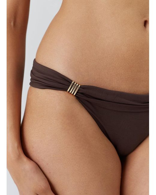 Melissa Odabash Brown Grenada Bikini Bottom