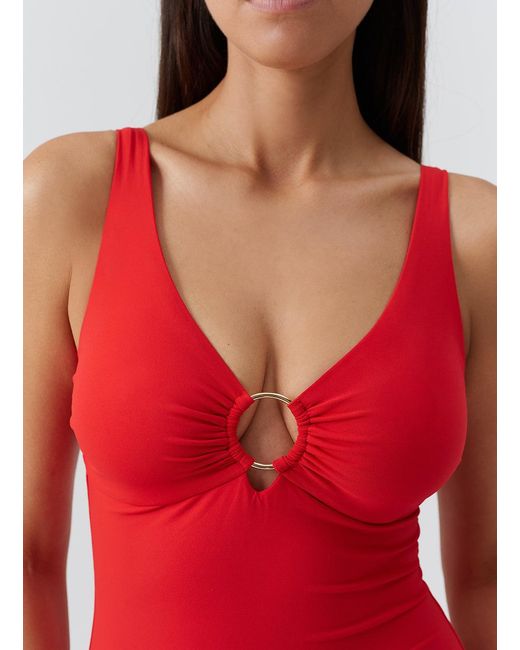 Melissa Odabash Red Abruzzo Swimsuit