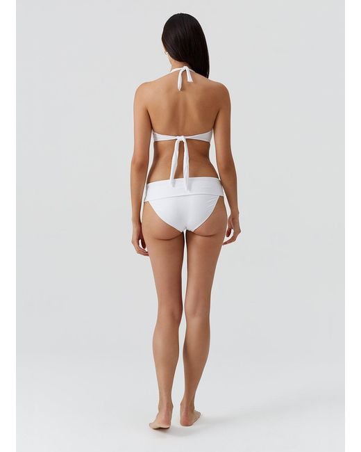 Melissa Odabash White Brussels Bikini Top