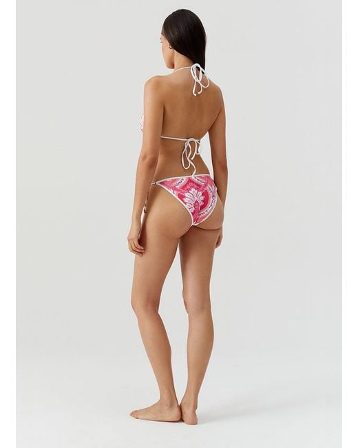 Melissa Odabash Pink Malta Ornate Bikini Bottom