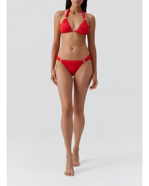 Melissa Odabash Red Grenada Bikini Top