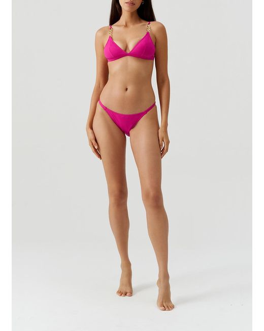 Melissa Odabash Pink Mexico Raspberry Bikini Bottom
