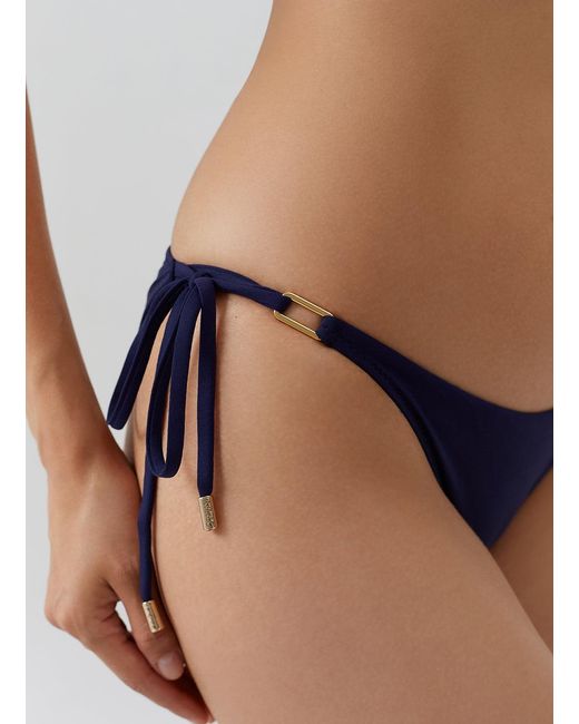 Melissa Odabash Blue Cancun Bikini Top