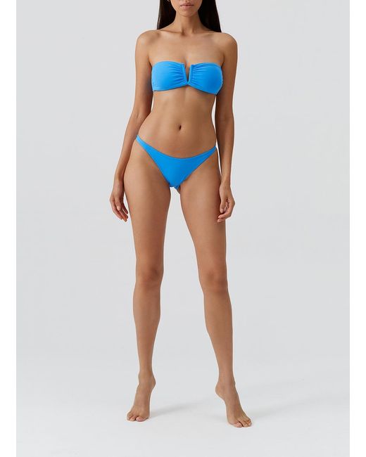 Melissa Odabash Blue Alba Ocean Bikini Top