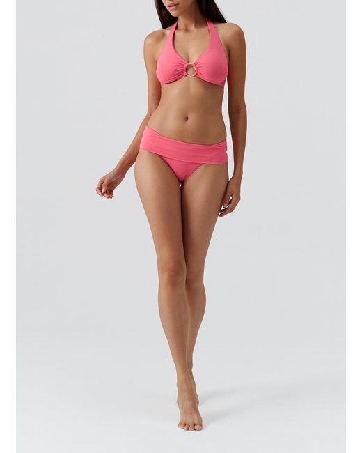 Melissa Odabash Pink Brussels Coral Bikini Bottom