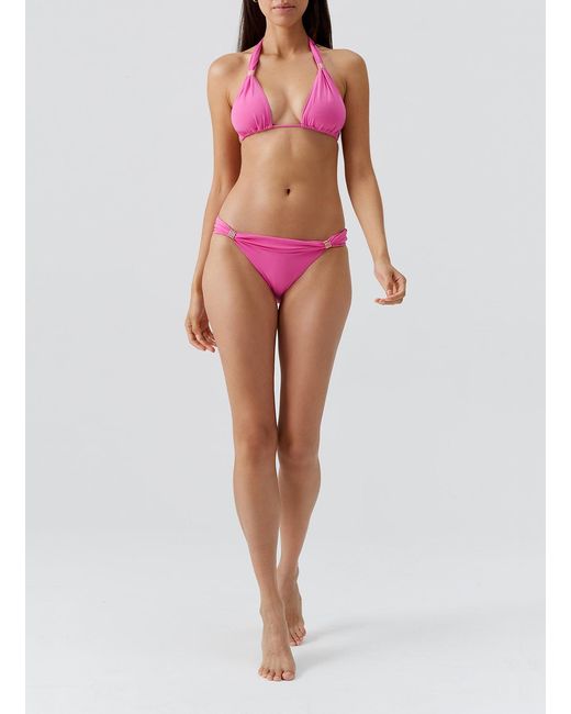 Melissa Odabash Pink Grenada Watermelon Bikini Top