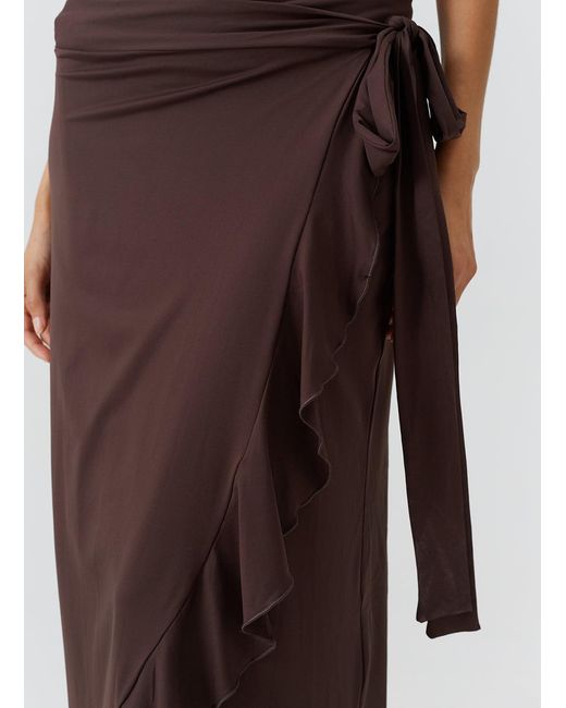 Melissa Odabash Purple Cassidy Skirt