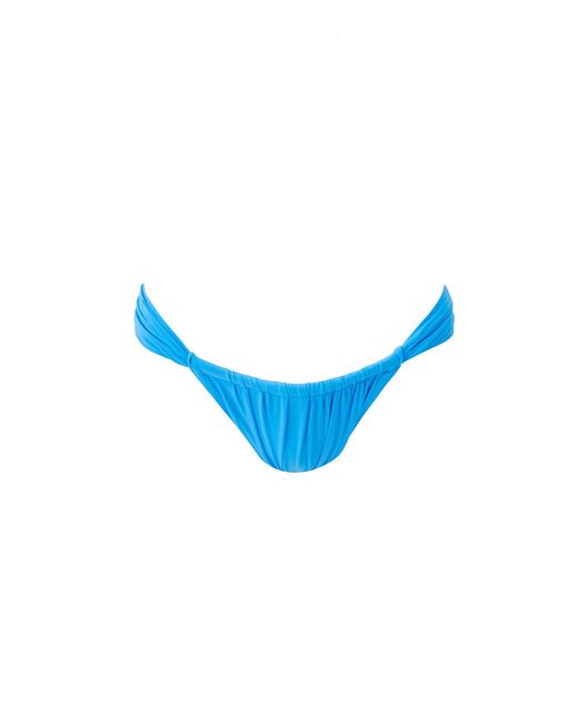 Melissa Odabash Blue Corvo Ocean Bikini Bottom
