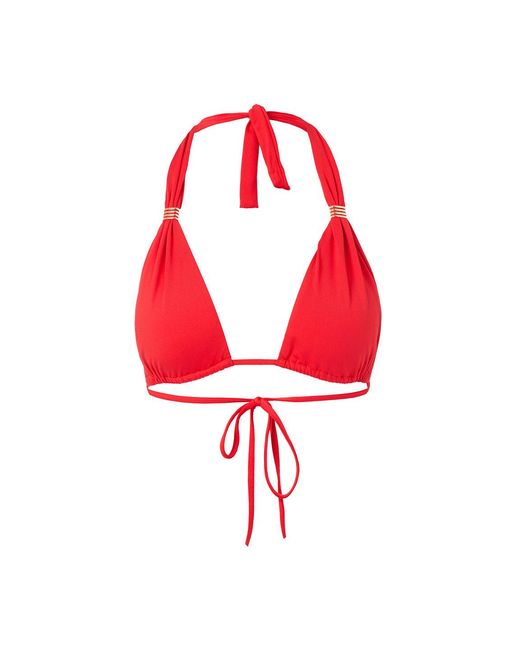 Melissa Odabash Red Grenada Bikini Top