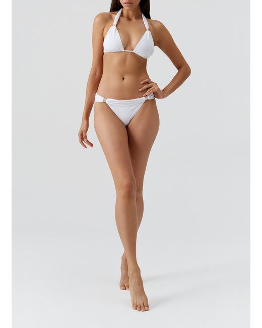 Melissa Odabash White Grenada Bikini Bottom
