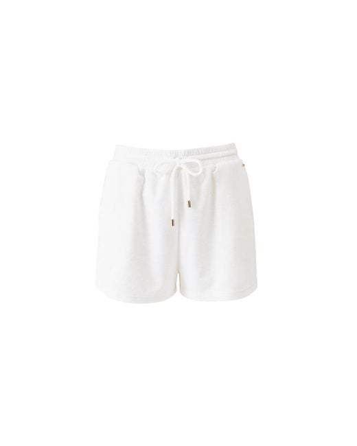 Melissa Odabash White Laura Shorts