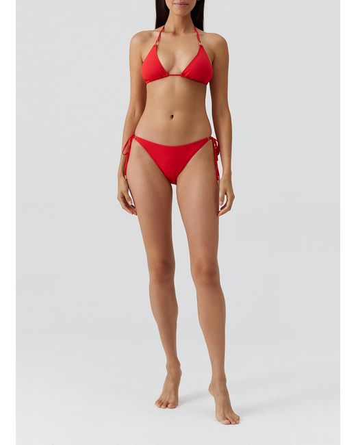 Melissa Odabash Red Cancun Bikini Top